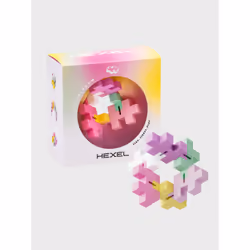 Plus-Plus HEXEL Bubblegum, 6 pc(s), Art, 3 yr(s)