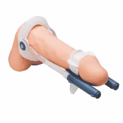 MaleEdge Basic Penis extender Blue, White