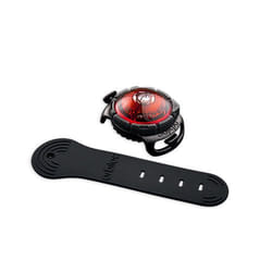 Orbiloc Dog Dual Red Plastic Collar battery