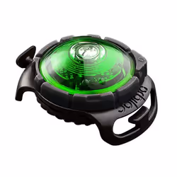 Orbiloc Dog Dual Green Plastic Collar battery
