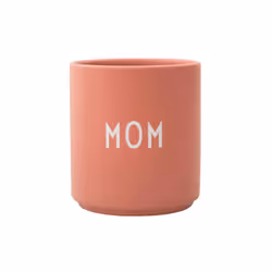 Design Letters Mom, Single, Pink, Porcelain, Cup, Universal, 1 pc(s)