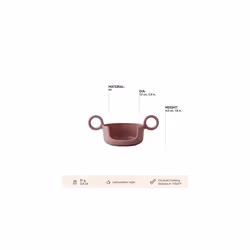 Handle for Ecozen Cup Ash Rose | Sippy Cup Accessories | Baby Cup Handle BPA & BPS-Free | Sippy Cup Ideal for Water, Milk, Juice | Toddler Cup Handle