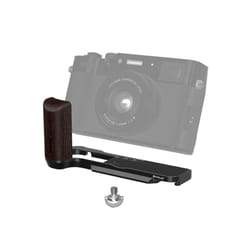 For Fujifilm X100VI PULUZ 1/4 inch Vertical Shoot Quick Release L Plate Bracket Base Holder (Black)