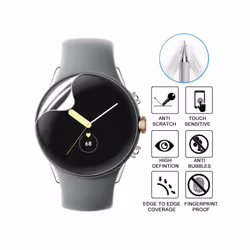 For Google Pixel Watch Soft Hydrogel Film Watch Screen Protector