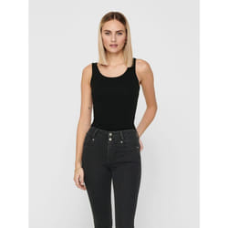 ONLY 15060061 Tank top Sleeveless Cotton, Elastane
