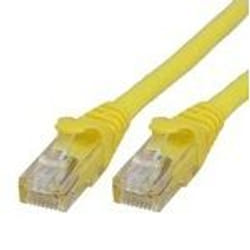 Microconnect UTP605YBOOTED networking cable Yellow 5 m Cat6
