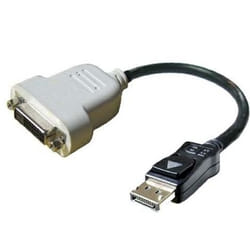 DELL DisplayPort - DVI-D 0.23 m Black. White
