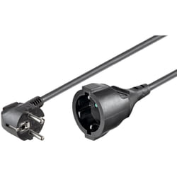 Microconnect PE140300 power cable Black 3 m