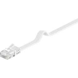 Microconnect V-UTP6005W-FLAT networking cable White 0.5 m Cat6 U/UTP (UTP)