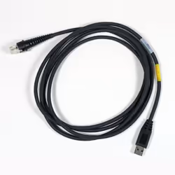 Honeywell 42206161-01E, USB cable, Black, Male/Male, Nickel, 2.6 m
