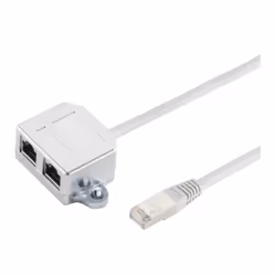 Microconnect MPK419, 0.15 m, Cat5e, F/UTP (FTP), RJ-45, RJ-45, Silver