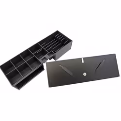 APG Cash Drawer VPK-15FTC-01-BX, Black