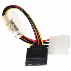 Supermicro Sata / MOLEX, 0.15 m, SATA, Molex 4p., Nickel, Multicolour, 1 pc(s)