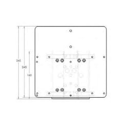 Raytec Adaptor plate to allow the