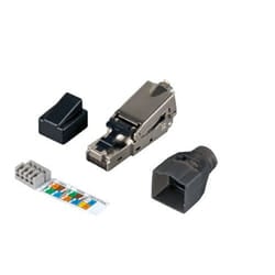 Microconnect KON027 wire connector RJ45 Black