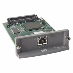 With advanced security and industry-leading performance. the HP Jetdirect 620n Fast Ethernet Internal Print Server enables bu ...
