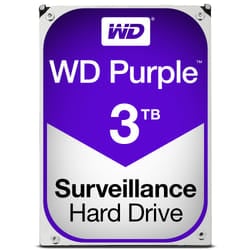Western Digital Purple internal hard drive 3 TB 5400 RPM 64 MB 3.5&quo