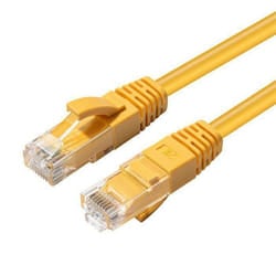 Microconnect UTP5003Y networking cable Yellow 0.3 m Cat5e U/UTP (UTP)