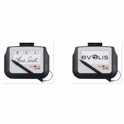 Evolis SIG100 10.2 cm (4") White, Black LCD