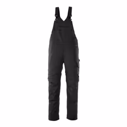 MASCOT Bib & Brace, Pants, Any gender, Black, Cotton, Polyester, 260 g/m², 35%