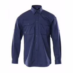 MASCOT 12004-530-01-39-40, Shirt, Any gender, Navy, 39-40, 40 cm, Cotton