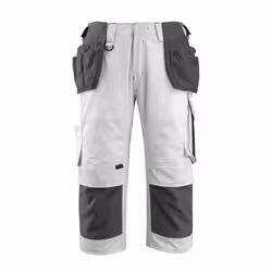MASCOT 14349-442-0618-C62, Shorts, Any gender, Anthracite, White, Cotton, Polyester, 270 g/m², 35%