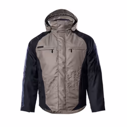 MASCOT 12035-211-5509, Jacket, Man, Black, Khaki, L, Polyester, 255 g/m²