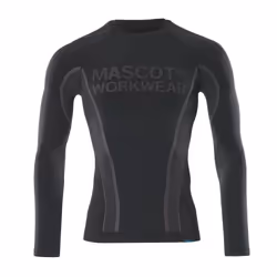 MASCOT 50561-940-09, Undershirt, Black, Unisex, Monochromatic, 3XL, 185 g/m²