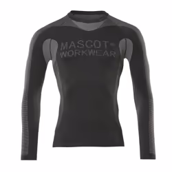 MASCOT 50563-936-09, Shirt, Man, Black, M, Elastane, Polyamide, Polyester, 170 g/m²