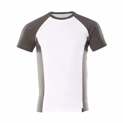 MASCOT 50567-959-0618, Shirt, Any gender, Black, White, Cotton, Polyester, 5%, 195 g/m²