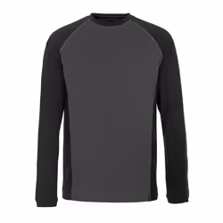 MASCOT 50568-959-1809, Shirt, Man, Black, L, Cotton, Polyester, 195 g/m²