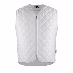 MASCOT 14548-707-06, Vest, Man, White, XL, Polyester, 370 g/m²