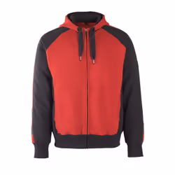 MASCOT 50566-963-0209, Hoody, Any gender, Black, Red, XXL, 2 pockets, Bangladesh