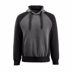 MASCOT 50572-963-1809, Hoody, Man, Anthracite, Black, M, Cotton, Polyester, 340 g/m²