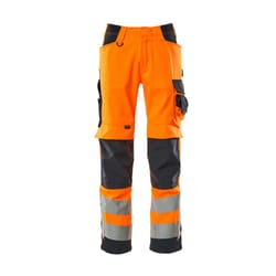 MASCOT 15579-860-14010 Pants Black, Orange
