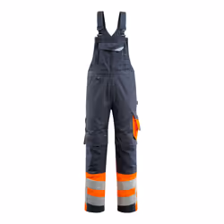 MASCOT 15669-860-01014-76C46, Overall, Any gender, Navy, Orange, Cotton, Polyester, 290 g/m², 35%