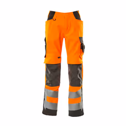 MASCOT 15579-860-1418, Pants, Any gender, Anthracite, Orange, Cotton, Polyester, 290 g/m², 35%