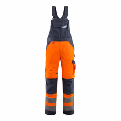 MASCOT Newcastle, Overall, Any gender, Navy, Orange, Cotton, Polyester, 290 g/m², 35%