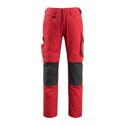 MASCOT 12679-442-0209-82C47 Pants Black, Red