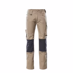 MASCOT 12679-442-5509-90C47, Pants, Any gender, 90C47, 5509 - Light Khaki/Black, 800 mm, 90 cm