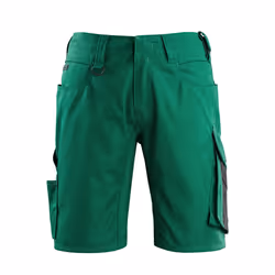 MASCOT 12049-442-0309-C51, Shorts, Any gender, Black, Green, C51, 900 mm, Cotton, Polyester