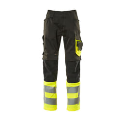 MASCOT 15679-860-0917 Pants Black, Yellow