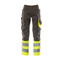 MASCOT 15679-860-1817 Pants Anthracite, Yellow