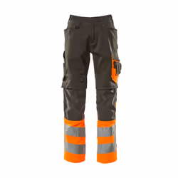 MASCOT 15679-860-1814, Pants, Any gender, Anthracite, Orange, Laos, Cotton, Polyester, 290 g/m²