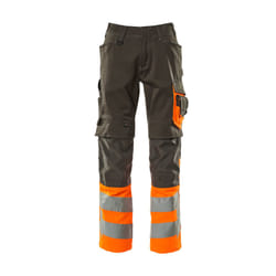 MASCOT 15679-860-1814 Pants Anthracite, Orange