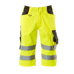 MASCOT 15549-860-1718 Shorts Anthracite, Yellow