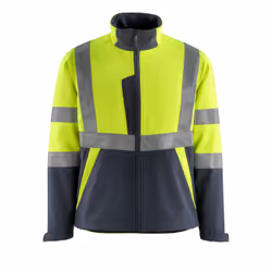 MASCOT 15902-253-17010-2XL, Jacket, Any gender, Navy, Yellow, XXL, Polyester, 280 g/m²