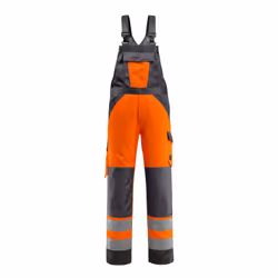 MASCOT 15969-948-1418, Overall, Any gender, Anthracite, Orange, Cotton, Polyester, 250 g/m², 20%