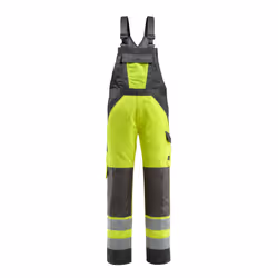 MASCOT 15969-948-1718, Overall, Any gender, Anthracite, Yellow, Cotton, Polyester, 250 g/m², 20%