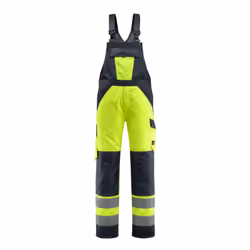 MASCOT 15969-948-17010, Overall, Any gender, Navy, Yellow, Cotton, Polyester, 250 g/m², 20%